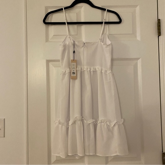 BCBG White Mini Dress - Picture 6 of 7